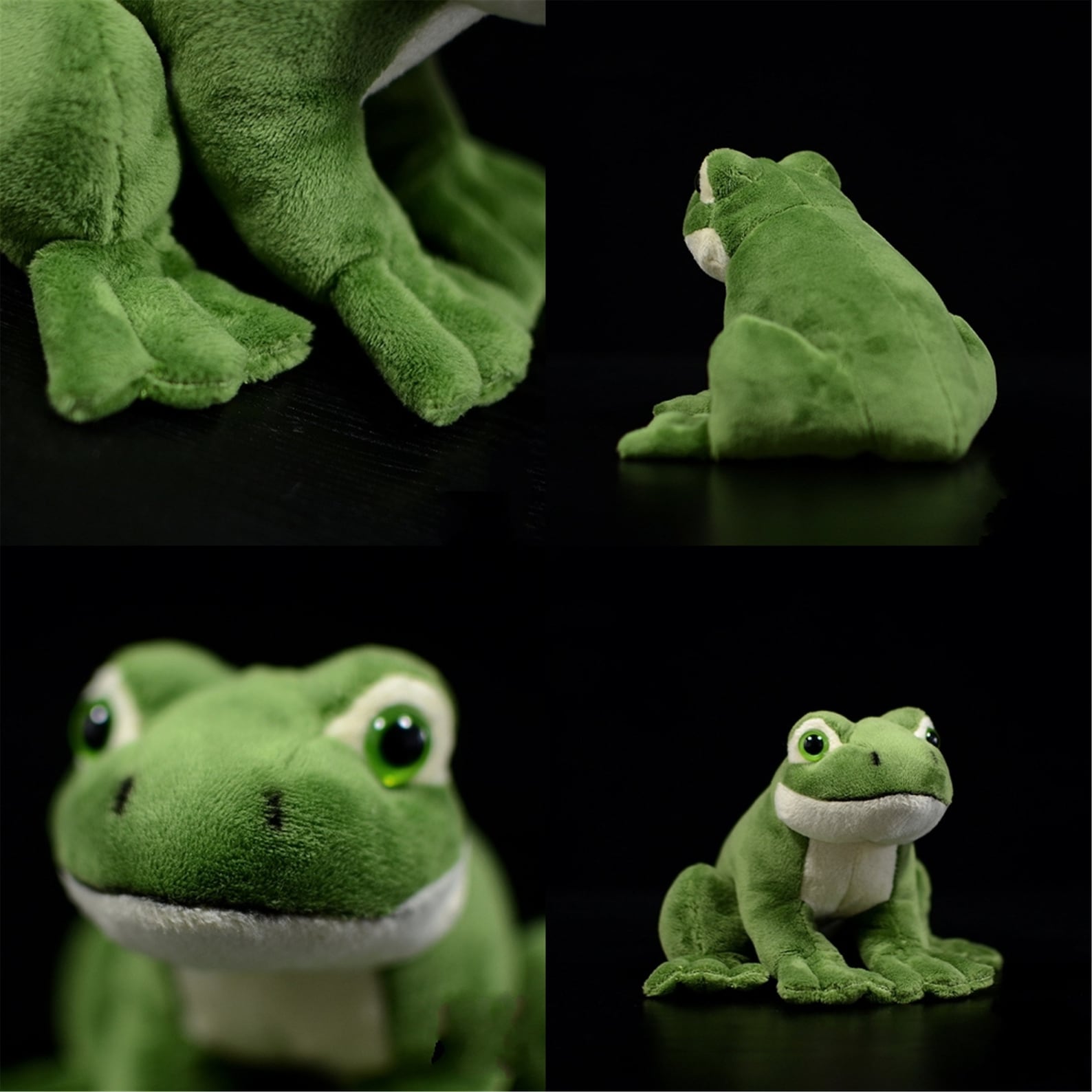 Mini Frog Plush Toy Green Frog Plush Toy Frog Stuffed Toy Etsy
