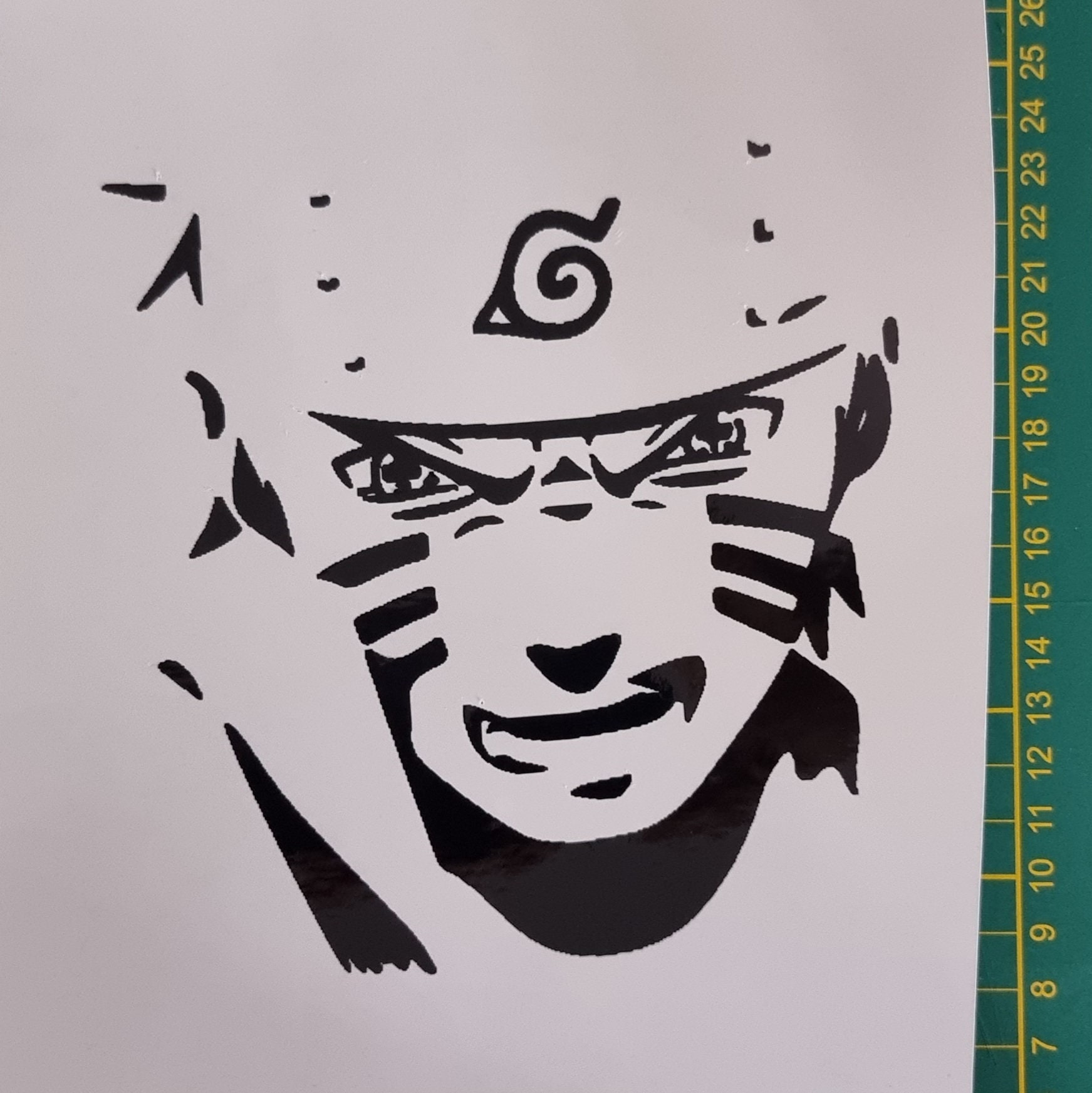 Naruto Uzumaki  Naruto - Sticker (Matte Mirror Vinyl) – Kineda
