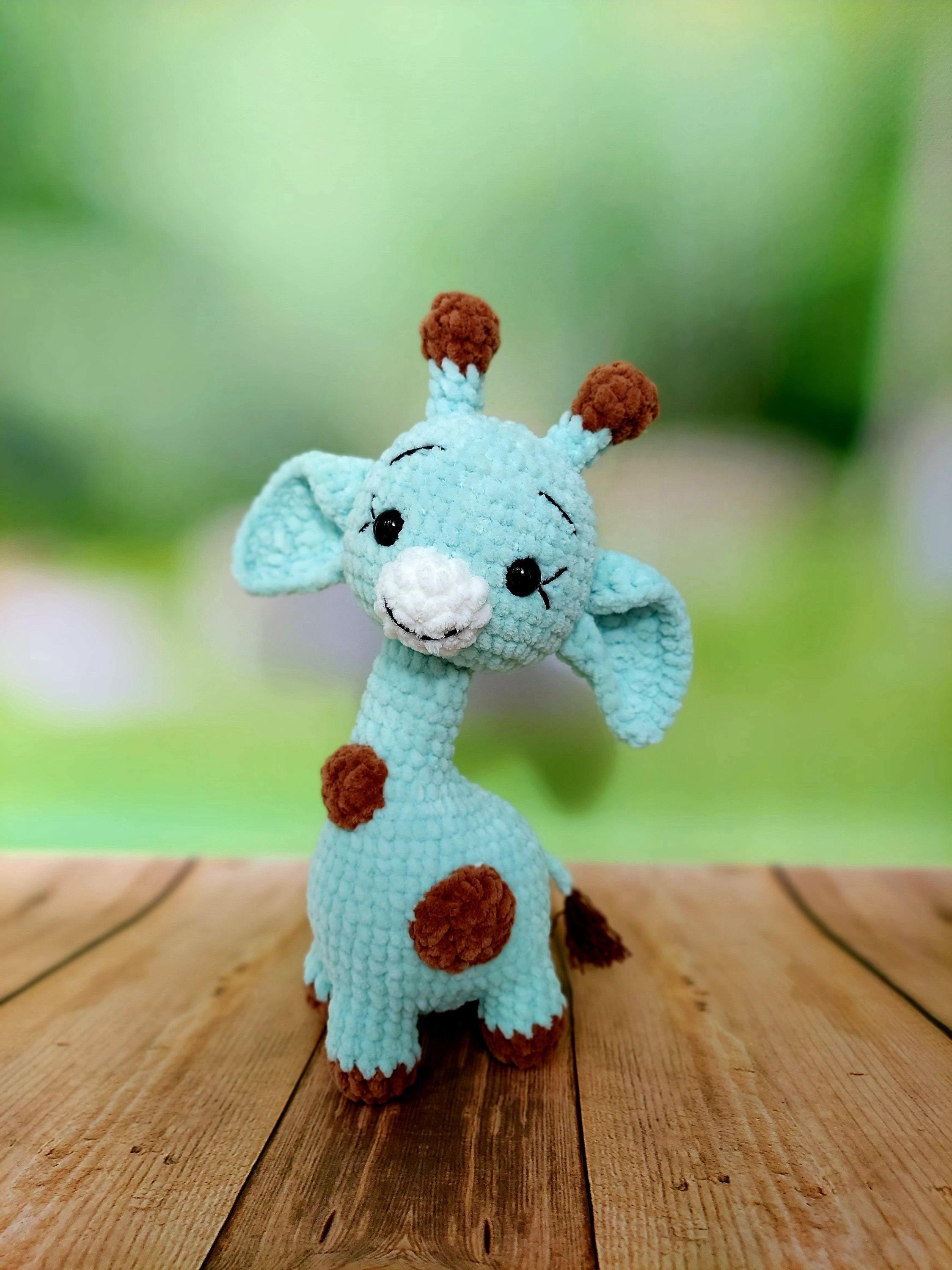 Crochet plush giraffe toy giraffe stuffed animal baby Etsy