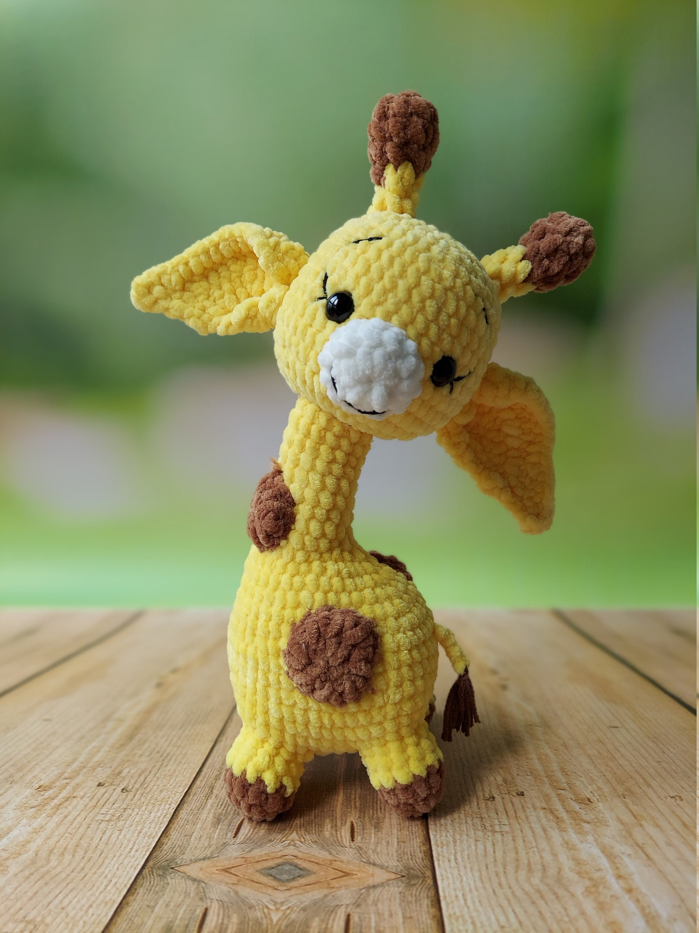 Crochet plush giraffe toy giraffe stuffed animal baby | Etsy
