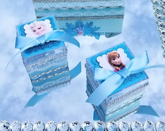 Frozen Acrylic Candy Favor Box: Deluxe Party Decoration