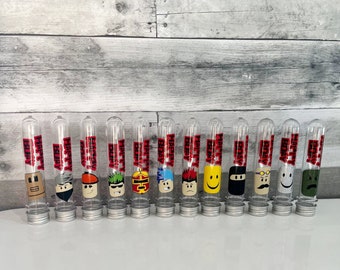 Gamer Party Favor Tubes: Level Up Candy, Video Game Theme