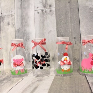 Barnyard Bottles/Farm Party Favor/Barnyard Favor Bag/Barnyard party Decoration/Farm Birthday Party/Barnyard/Barnyard Goody Bag/Farm Party