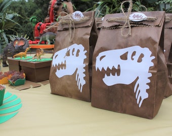 Dinosaur Party Favor Bag