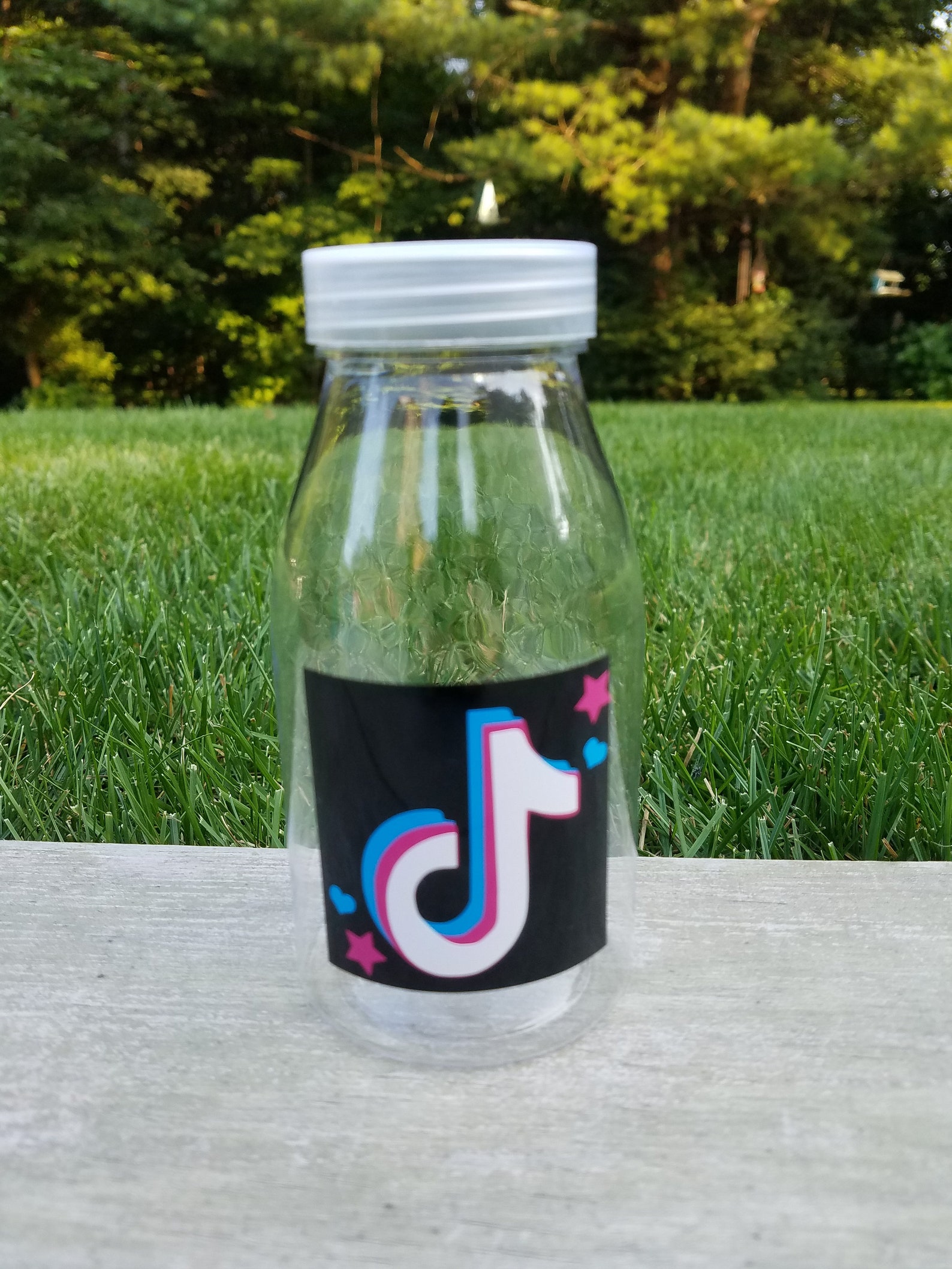 Tiktok Water Bottle/tiktok Birthday Party/tiktok Birthday Etsy