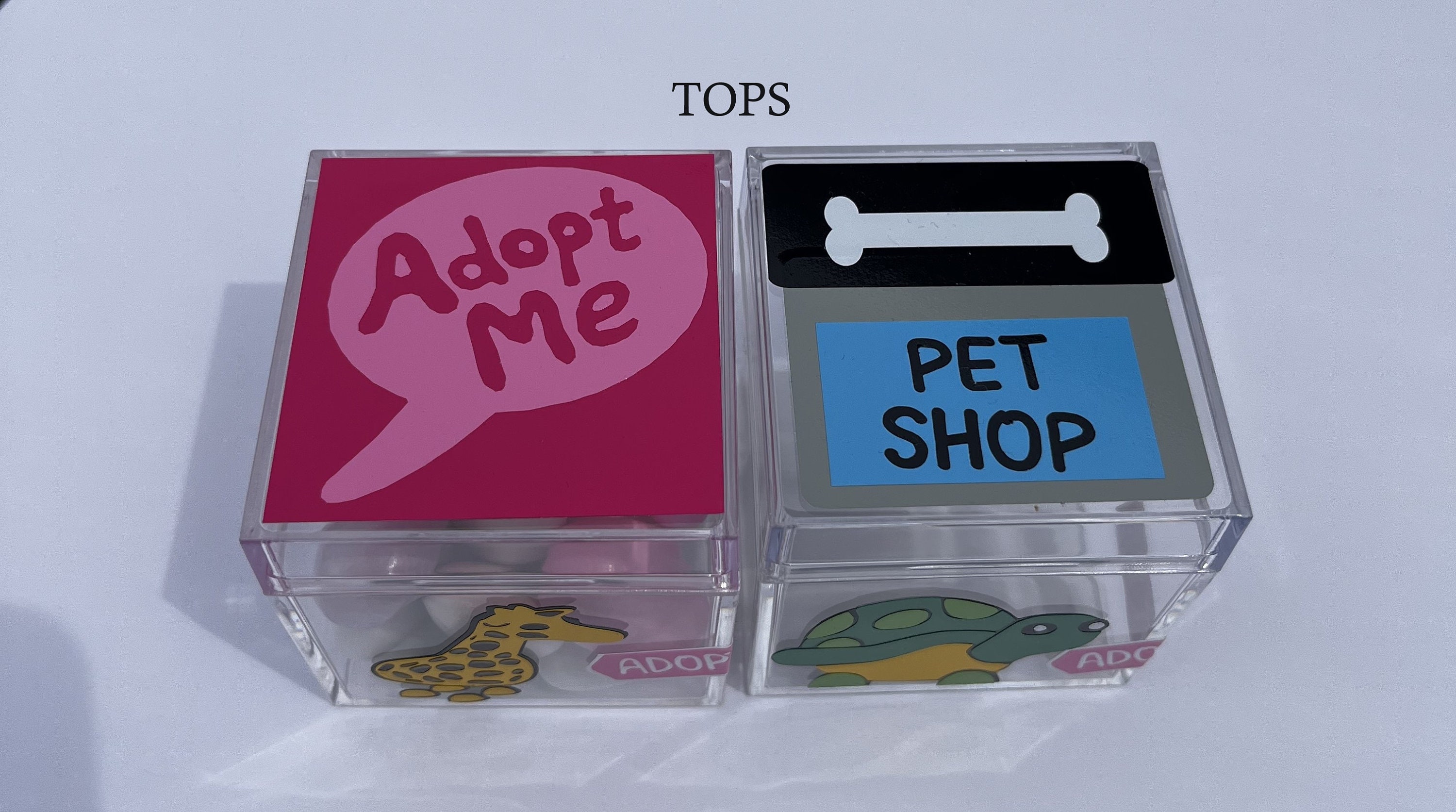 Adopt Me Animal Candy Container: Gamer Birthday Party Favor (set 0f 5 ...