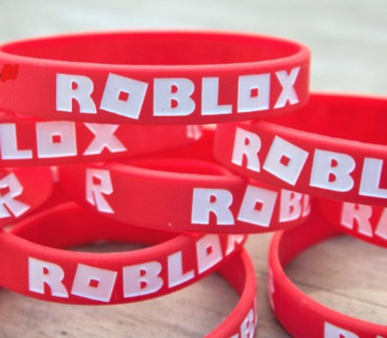 Roblox Birthday Party Bracelets Set of 10 Etsy