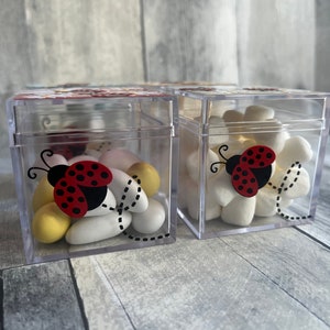 Lady Bug Candy Container/lady Bug Baby Shower/lady Bug Favor/lady Bug ...