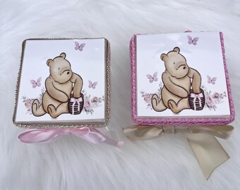 Female Honey Bear Candy Favor 2"x2"x2"