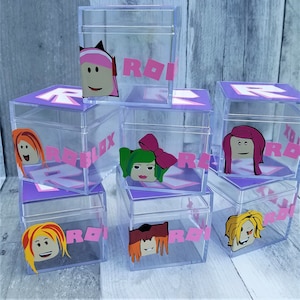 Gamer Girl Birthday Party Favor Container