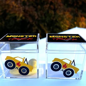 Monster Trucks Party Favors 2&quot;x2&quot;x2&quot;
