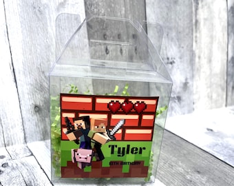 Miner Gable Box: Clear Gable Bag with Shred