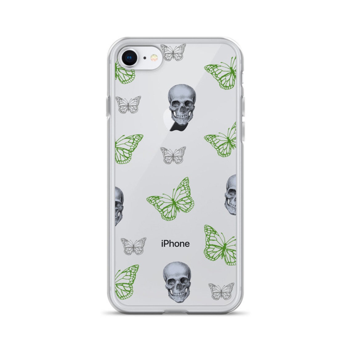 Grunge pretty iPhone case all iPhone models skulls and Etsy