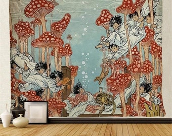 Water Tapestry Etsy