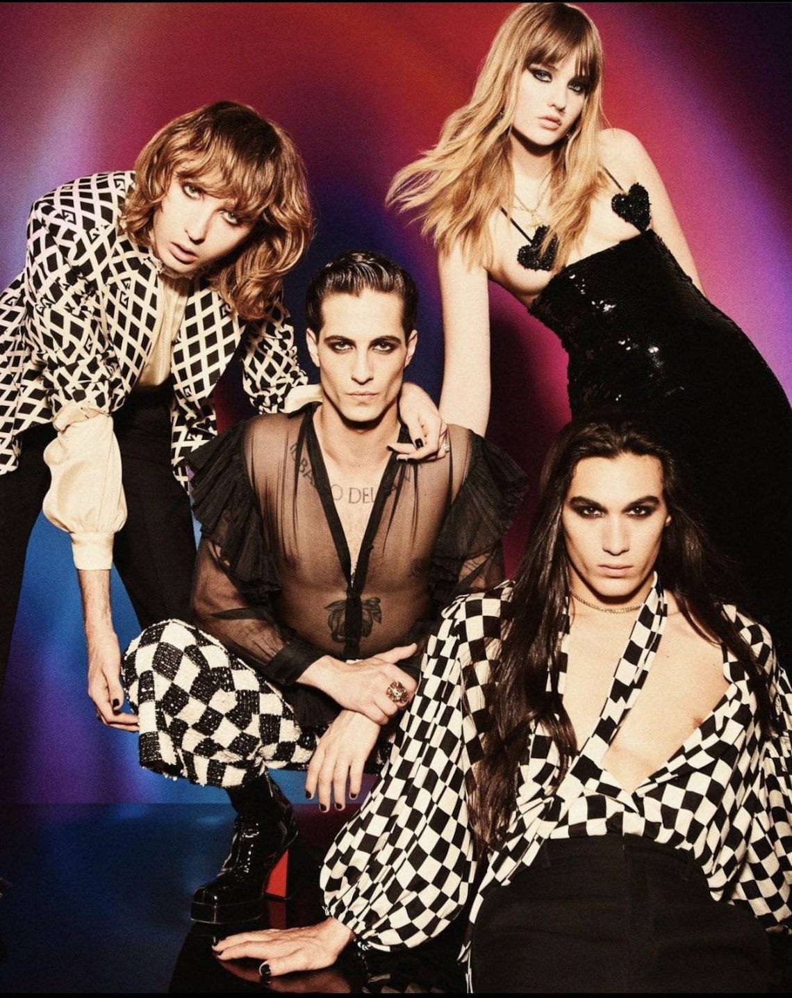 Maneskin Poster Magazine Vanity Fair 2021 Title | Etsy