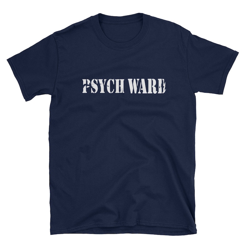 Koszula oddziału psychiatrycznego, Bruce Dickinson, koszula Bruce Dickinson, oddział psychiatryczny, koszulka unisex z krótkim rękawem zdjęcie 3