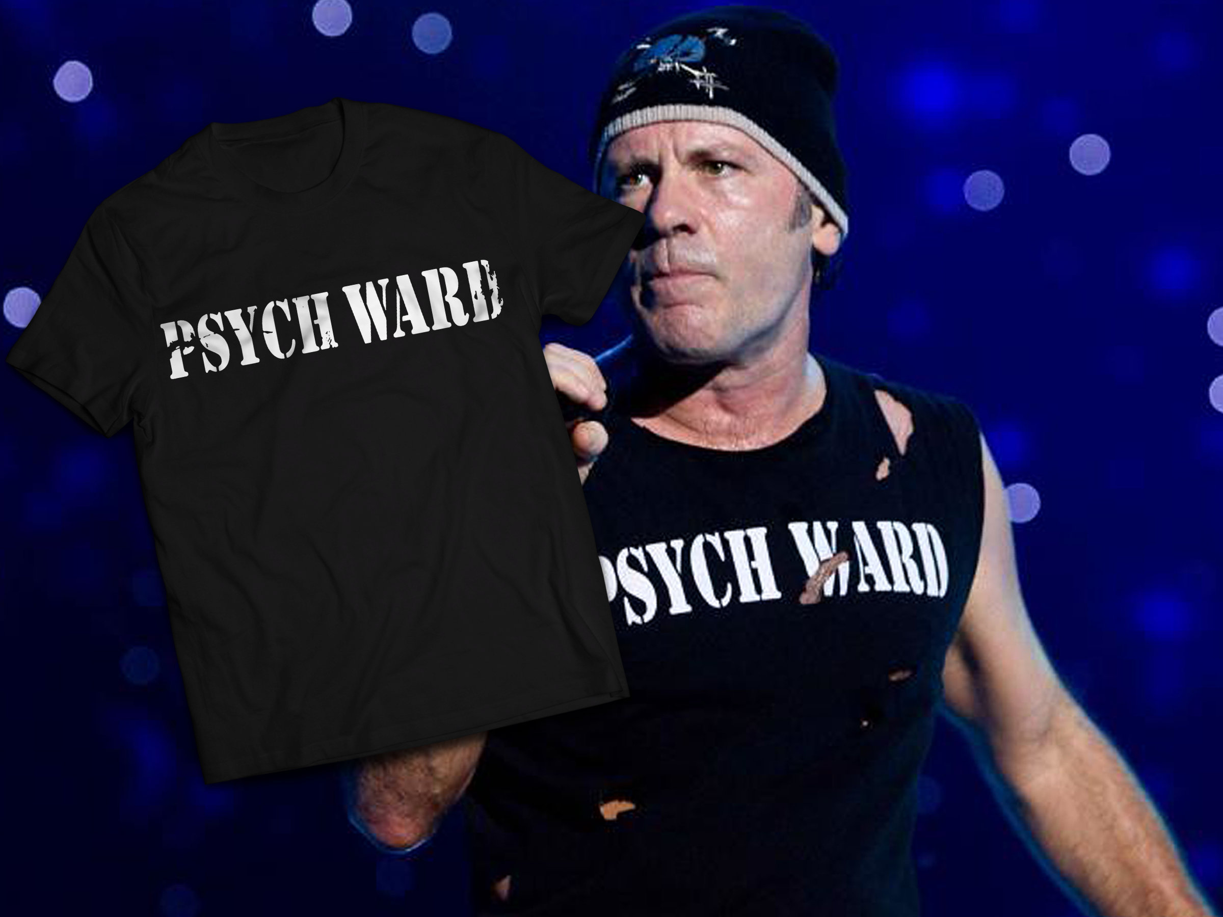 Psych ward t shirt iron maiden Clearance