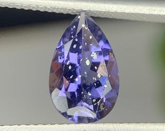 Natural Iolite Sunstone 8x5 Pear Shape 0.76 Carat Faceted Gemstone For Jewelry Making