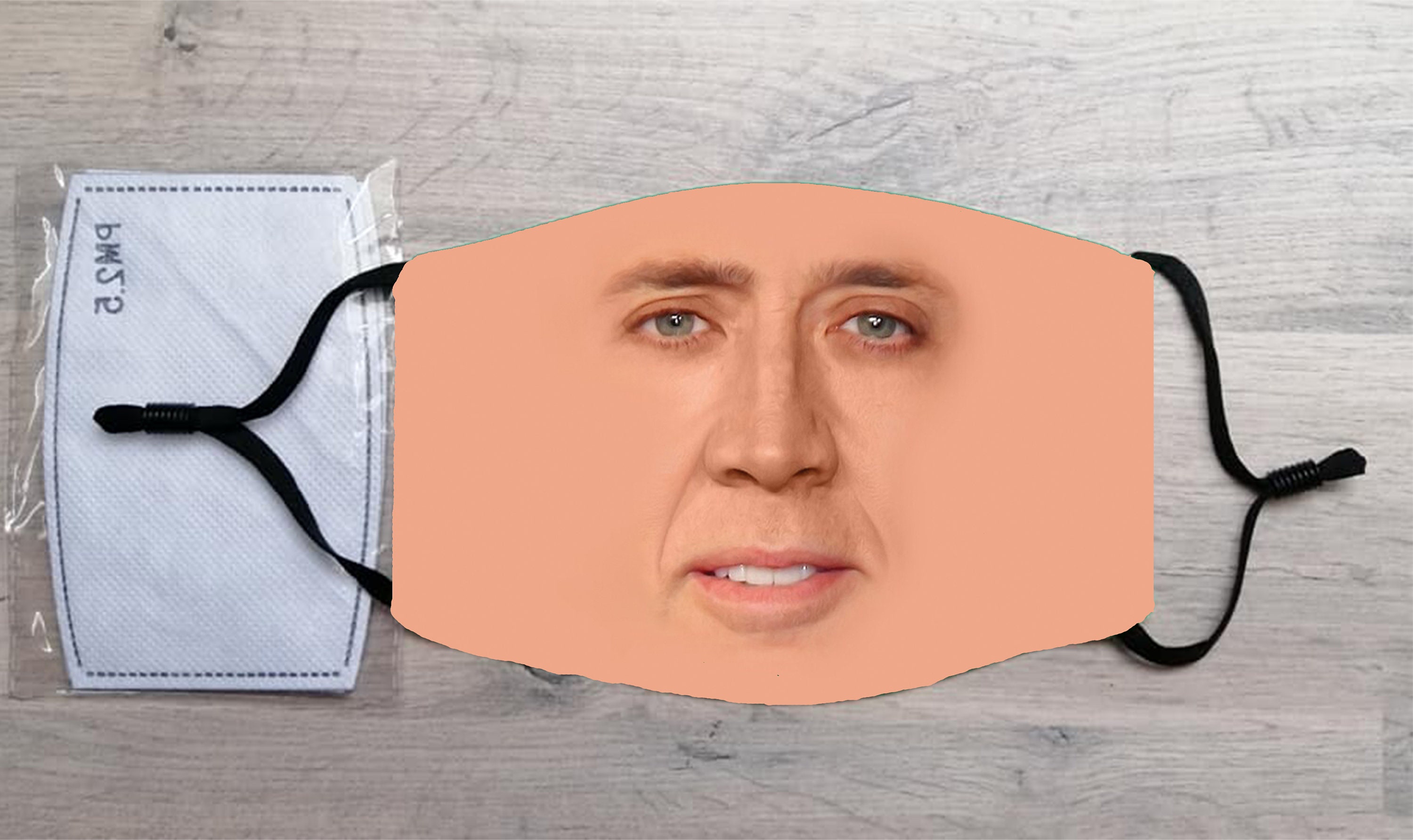 Nicolas Cage Face Mask | Etsy