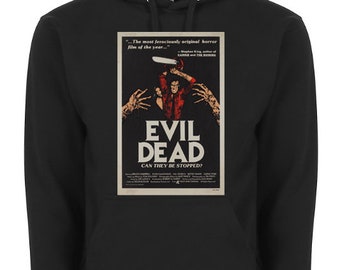 Evil Dead 1981 Halloween Horror Graphic Poster Style Fashion Hoodie Sweater