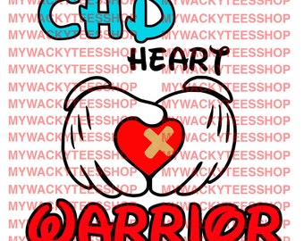 CHD Heart Warrior PNG CHD Heart Awareness, Clipart, Transparent for Shirts Garments svg