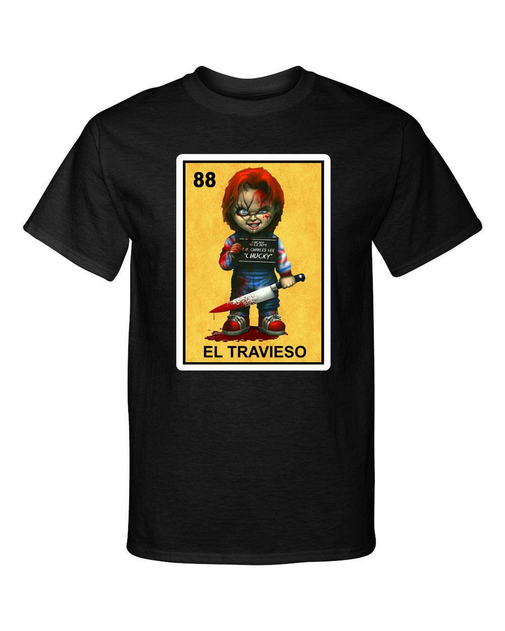 chucky loteria shirt