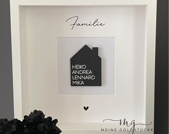 Personalized picture frame | Family | Gift