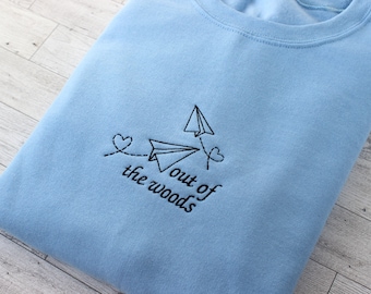 Out Of The Woods Embroidered Sweatshirt/ 1989 Crewneck