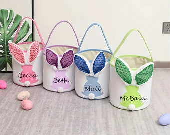 Easter Gift For Kids Personalized Luminous Bunny Basket