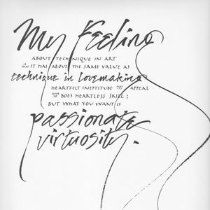 Passionate Virtuosity