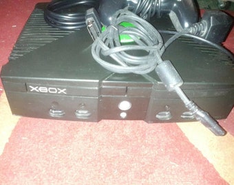 original xbox console 2000's model with 2tb hdd