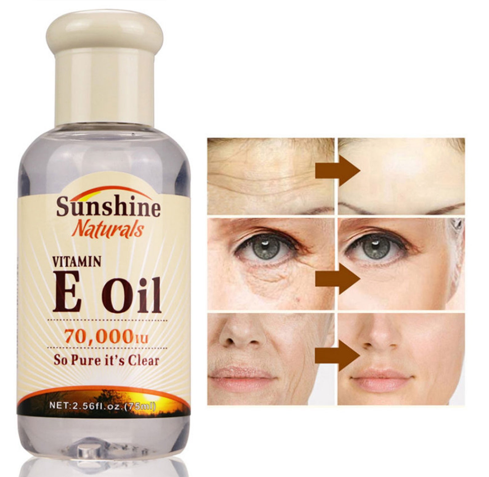 Face Care Serum Vitamin E 70000IU Essence Organic Moisturizing Etsy