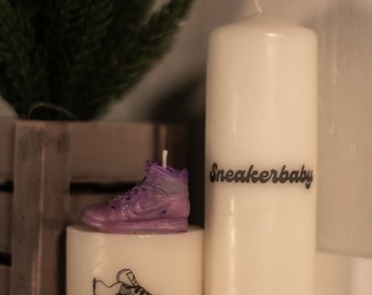 Sneaker Inspired Candles Art