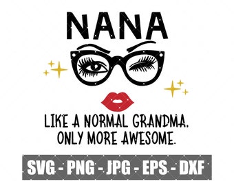 Download Awesome Nana Svg Etsy