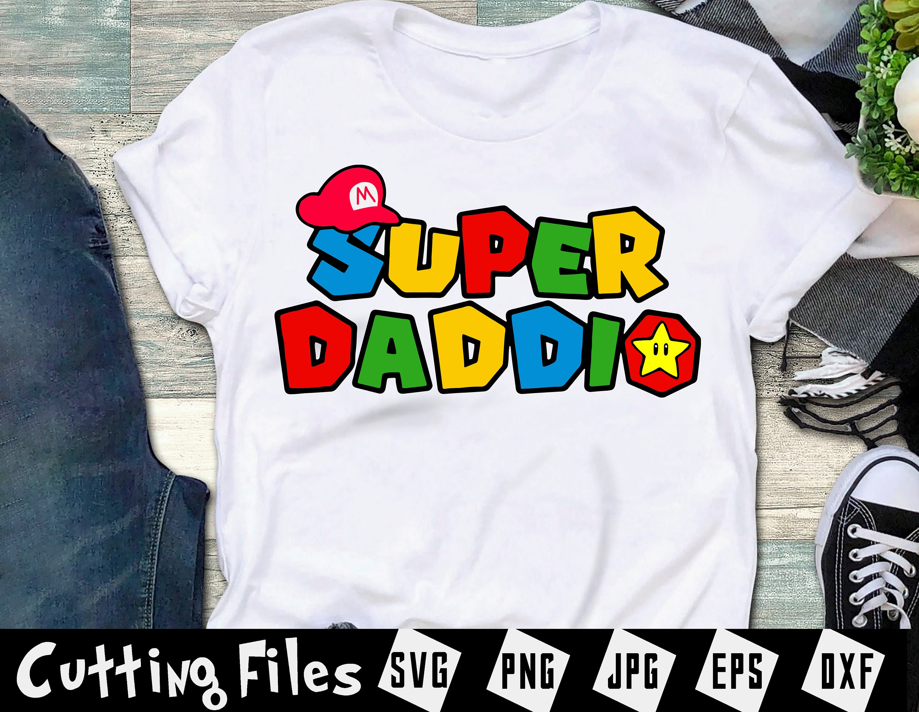 Download Super Daddio Svg Super Daddy Svg Father's Day Svg Daddy | Etsy