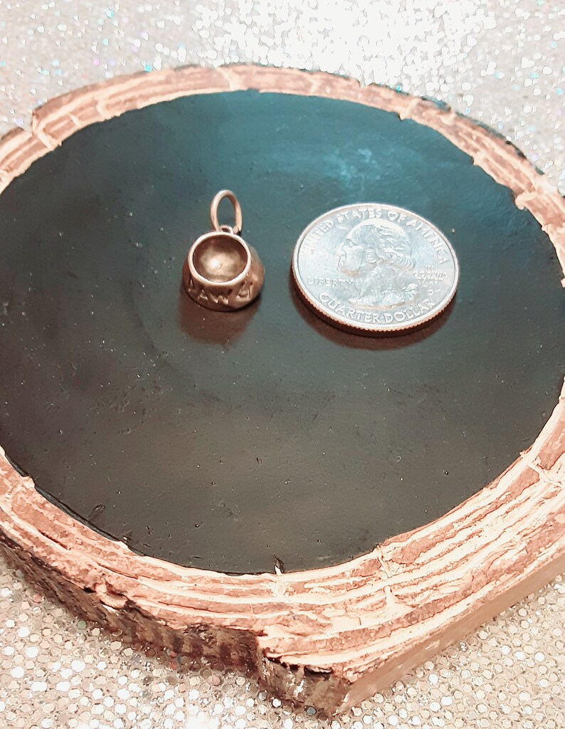 Sterling Silver 925 Dog Bowl Charm