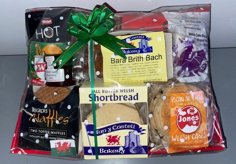 Welsh Gift Hamper Welsh Hamper Welsh Gift Welsh Afternoon Tea Gift from Wales Welsh Welcome Pack A Taste Of Wales Food Hamper image 3