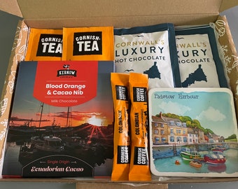 Cornish Gift | Letterbox Gift from Cornwall | Cornwall Letter Box Gift | Cornish Welcome Pack | Cornwall Gift | Cornish Afternoon Tea