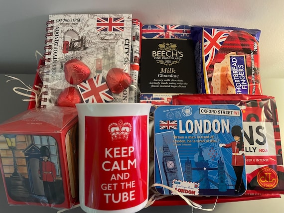 Union Jack Gift Hamper | Coronation |London Gift Hamper | British Hamper | London Afternoon Tea | British Afternoon Tea and Biscuits