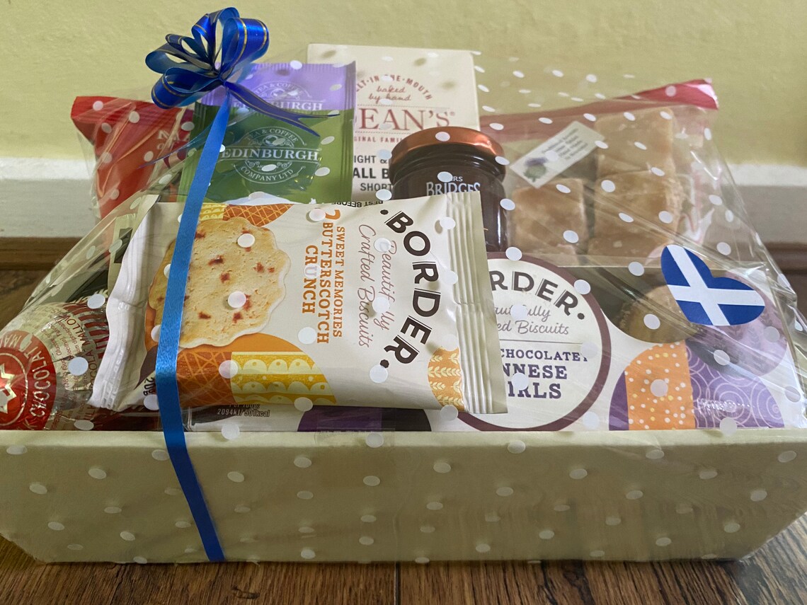 Scottish Luxury Themed Food Gift Hamper / Scottish Food Hamper Etsy