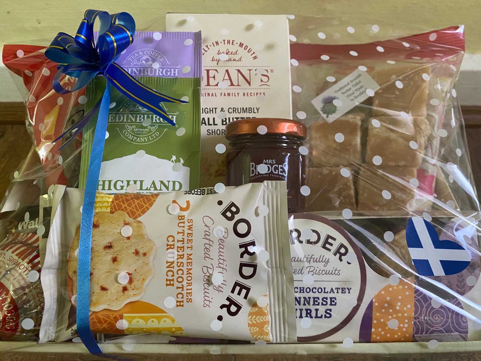 Scottish Luxury Themed Food Gift Hamper / Scottish Food Hamper Etsy