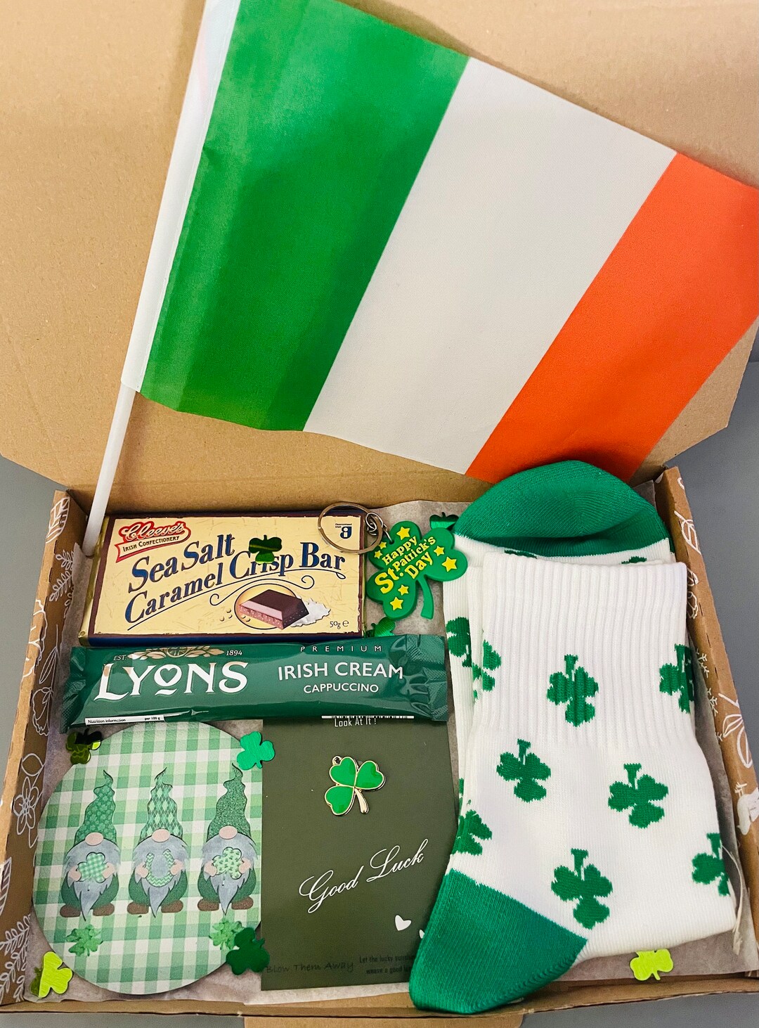 St Patricks Day Gift Irish Letterbox Gift Gift From Ireland Irish