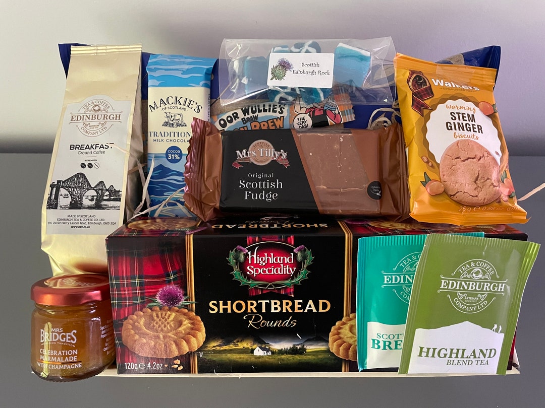 Scottish Gift Hamper Scotland Gift Hamper Food Hamper - Etsy UK