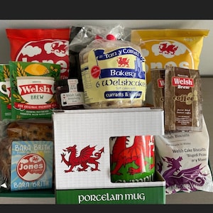 Welsh Gift Hamper Welsh Hamper Welsh Gift Welsh Afternoon Tea Gift from Wales Welsh Welcome Pack A Taste Of Wales Food Hamper image 5