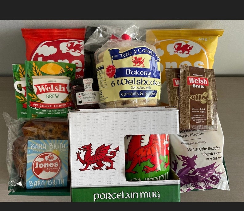 Welsh Gift Hamper Welsh Hamper Welsh Gift Welsh Afternoon Tea Gift from Wales Welsh Welcome Pack A Taste Of Wales Food Hamper image 5