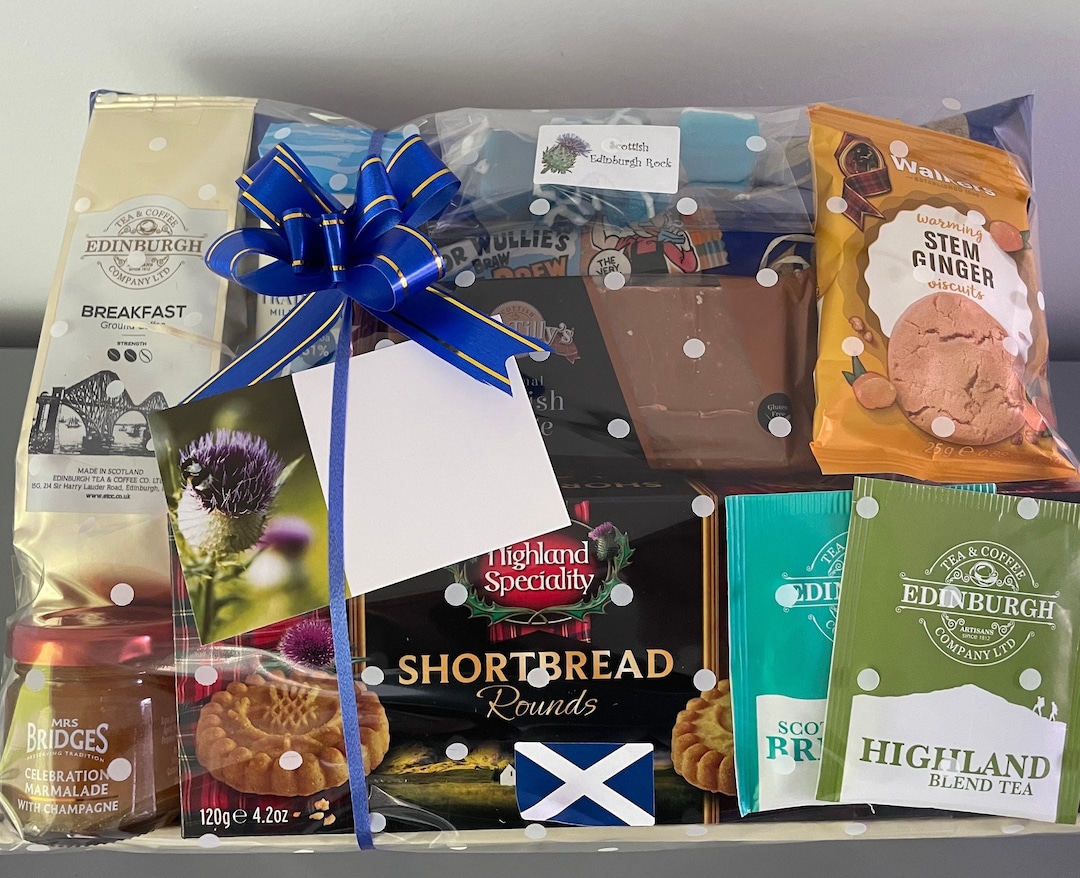 Scottish Gift Hamper Scotland Gift Hamper Food Hamper Scottish Food