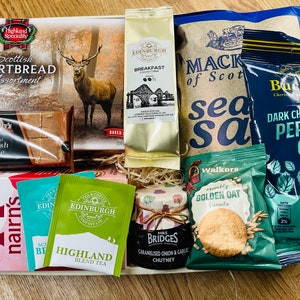 Luxury Scottish Food Gift Hamper | Shortbread, Fudge, Tea - Etsy UK