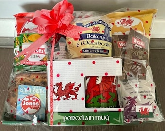 Welsh Gift Hamper | Welsh Hamper | Welsh Gift | Welsh Afternoon Tea | Gift from Wales | Welsh Welcome Pack | A Taste Of Wales Food Hamper