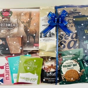 Luxury Scottish Food Gift Hamper | Shortbread, Fudge, Tea - Etsy UK
