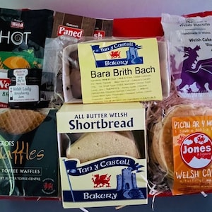 Welsh Gift Hamper Welsh Hamper Welsh Gift Welsh Afternoon Tea Gift from Wales Welsh Welcome Pack A Taste Of Wales Food Hamper image 2